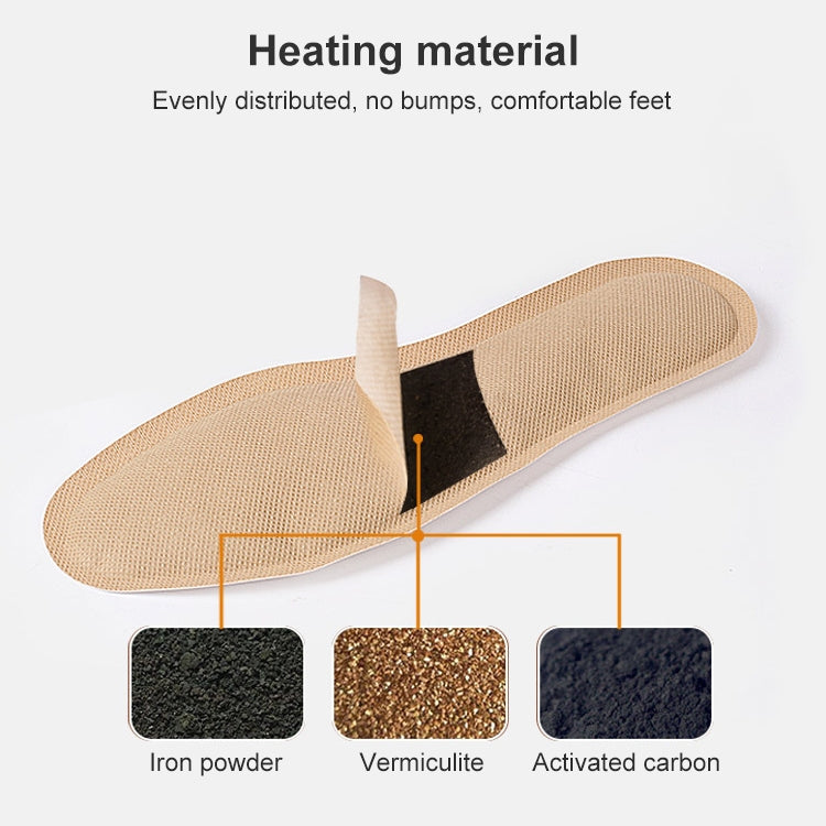 10 PCS 013 Self-heating Insoles Disposable Warm Shoe Paste Pads