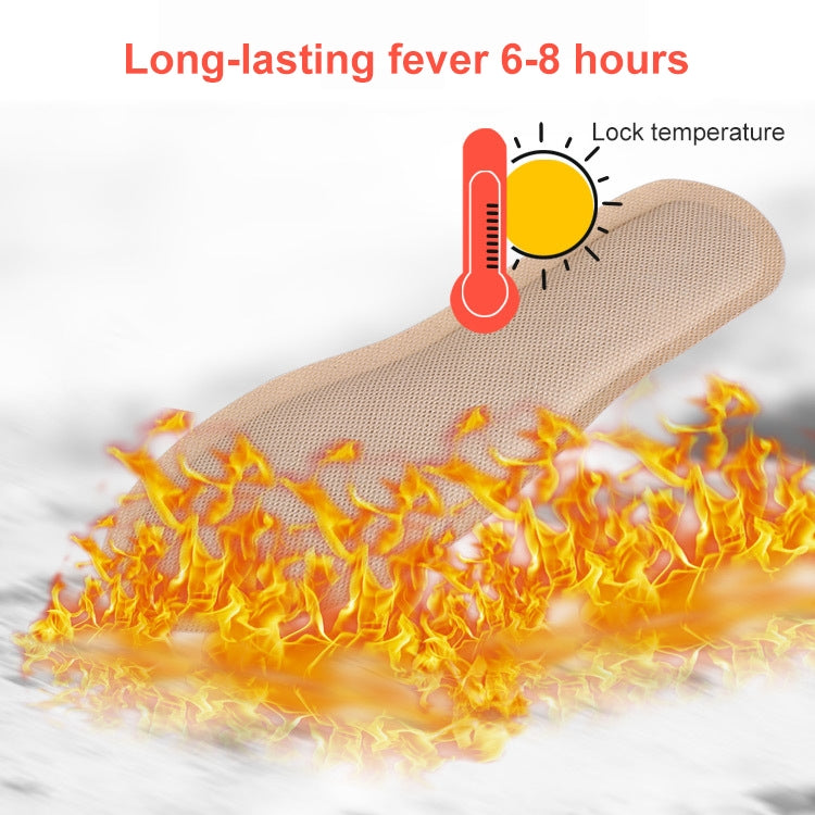 10 PCS 013 Self-heating Insoles Disposable Warm Shoe Paste Pads
