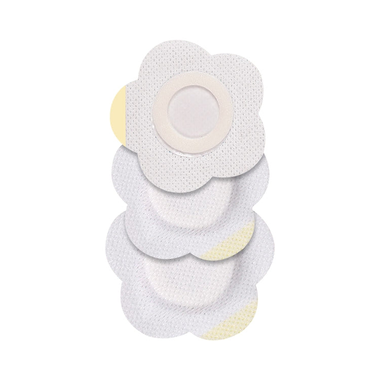 100 PCS 043 Plum Blossom-shaped Breathable Non-woven Fabric Adhesive Wound Dressing Pad