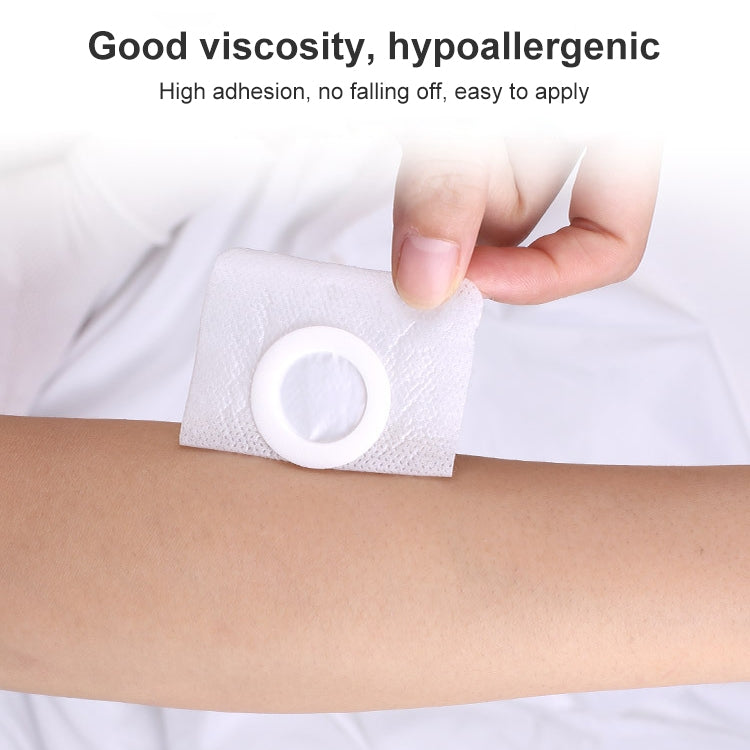 100 PCS 043 Plum Blossom-shaped Breathable Non-woven Fabric Adhesive Wound Dressing Pad