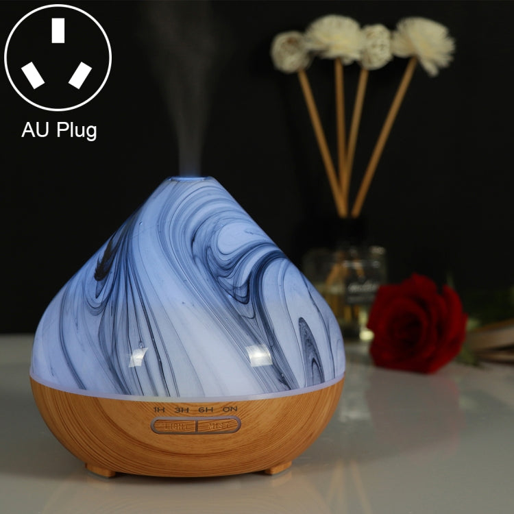 400ml Volcano Shape Humidifier Glass Aromatherapy Machine