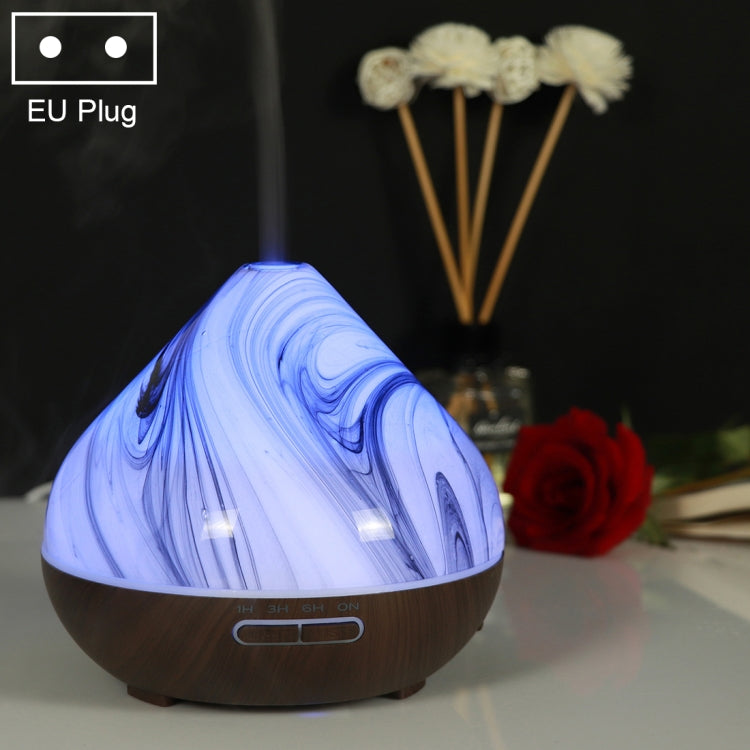 400ml Volcano Shape Humidifier Glass Aromatherapy Machine