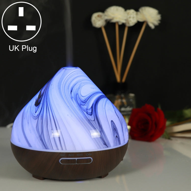 400ml Volcano Shape Humidifier Glass Aromatherapy Machine