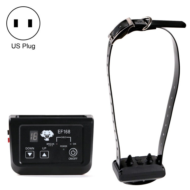 EF168 Wired Rechargeable Waterproof Pet Electronic Fence Dog Training Device