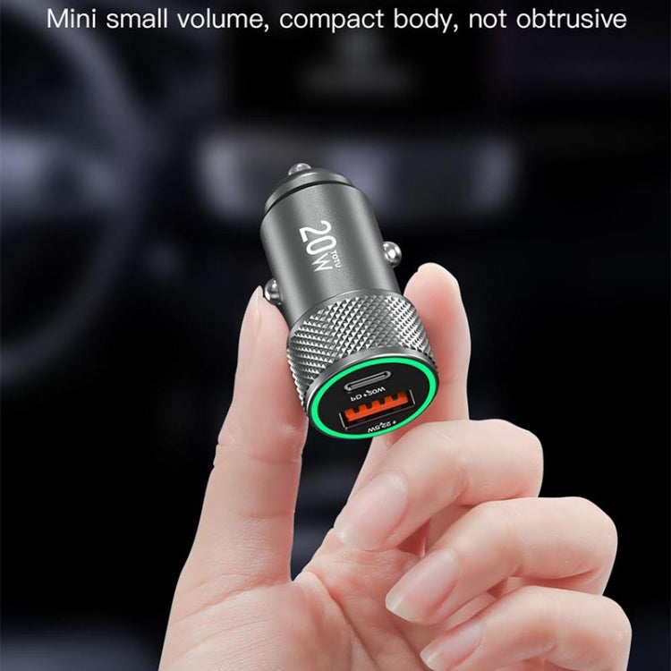 TOTUDESIGN DCCPD-10 Blade Series 20W Fast Charging Car Charger