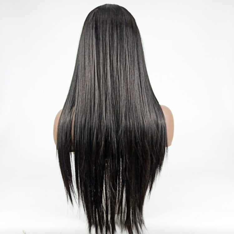 Centre-parted Long Straight Wig Headgear for Women