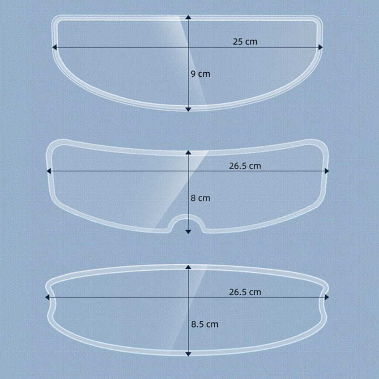 Visor Anti-fog PC Shield Helmet Lens Film