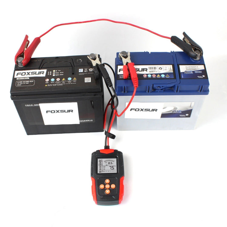 FOXSUR FBT200 12V / 24V Car Battery Tester