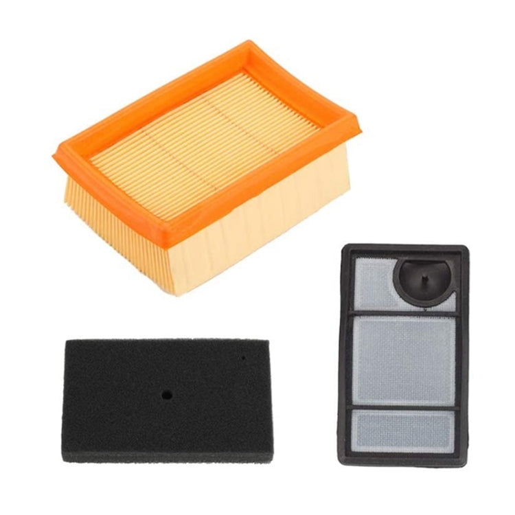 3pcs / Set Cutting Machine Air Filter Cotton Element 42231410300 for Stihl TS400