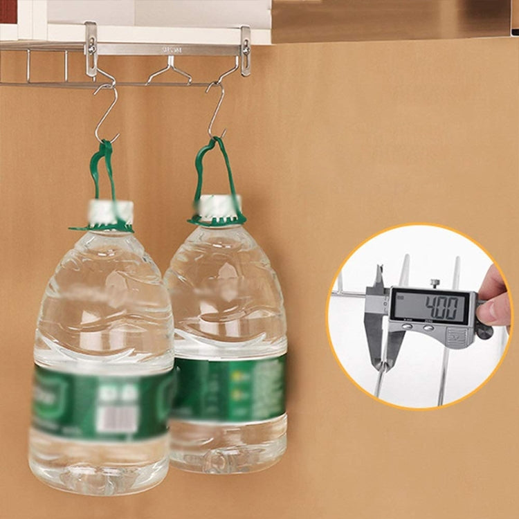 304 Stainless Steel Hanging Wine Glass Shelf Drain Rack Cup Holder
