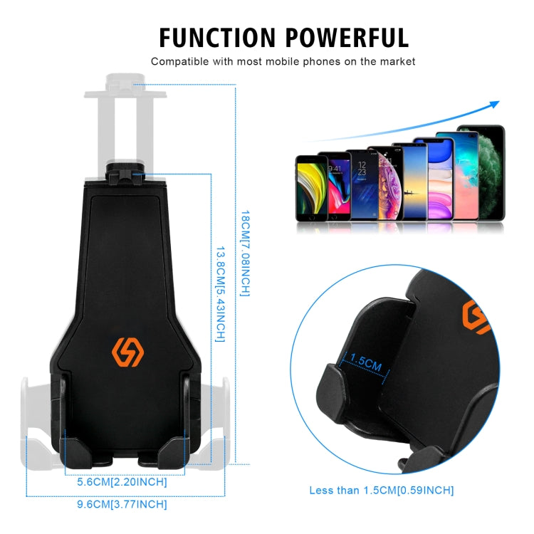 CS-1287A1 Motorcycle Bike Triangle Fixed Mobile Phone Holder