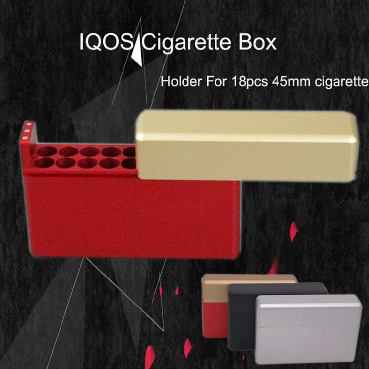 Aluminum Alloy Slide-type E Cigarette Case for IQO 2.4 Plus / 3.0 DUO
