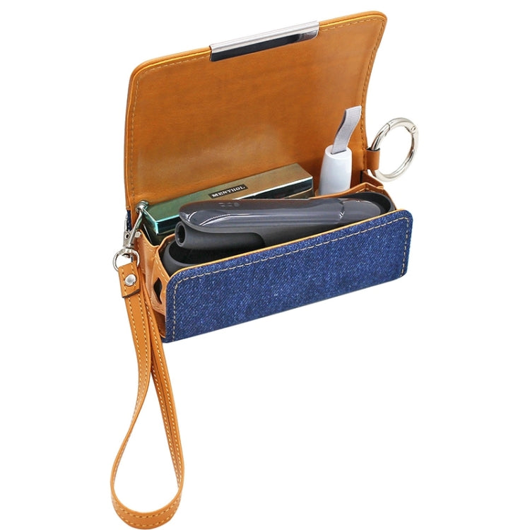 E Cigarette Portable Leather Storage Bag for IQO 3.0 / 3.0 DUO