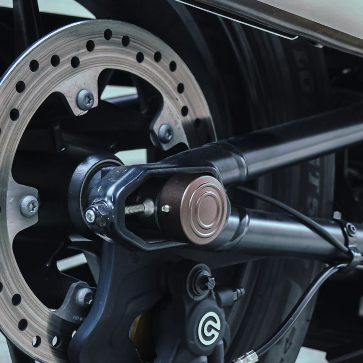 HP-A006 Motorcycle Modified Rear Axle Nut Covers Caps for Harley Sportster S