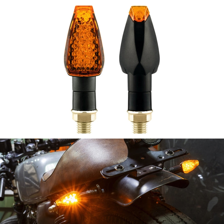 2 PCS KC025 Motorcycle 14LED Turn Signal Light