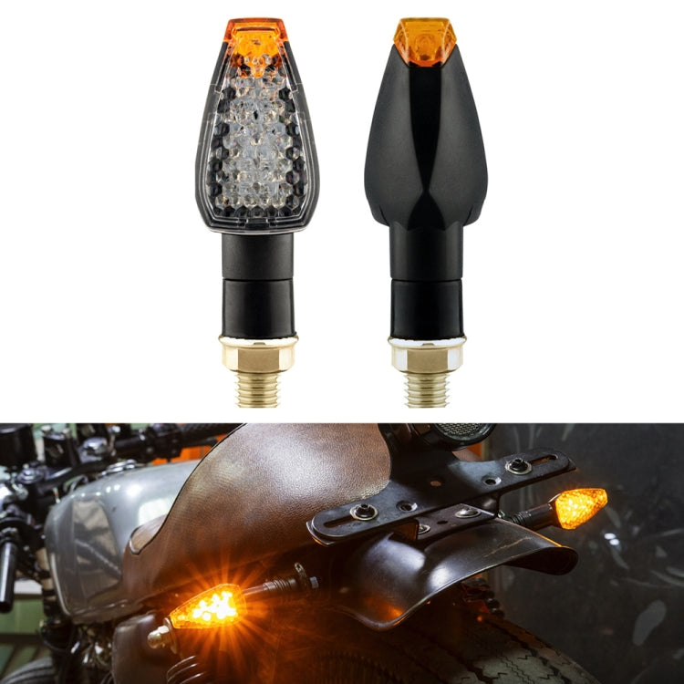 2 PCS KC025 Motorcycle 14LED Turn Signal Light