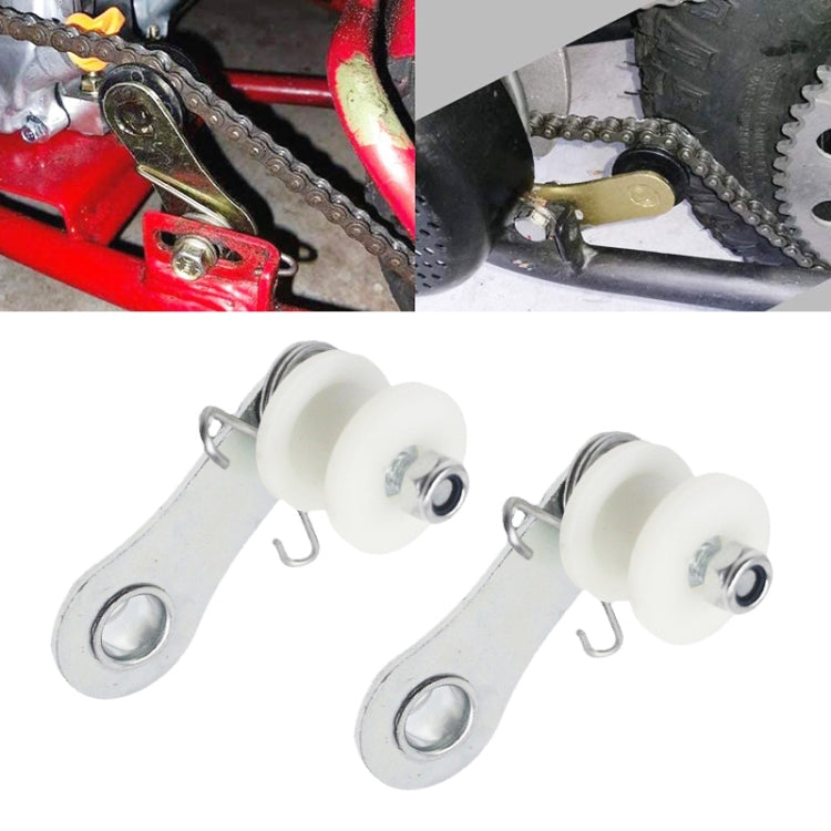 2 PCS Chain Roller Guide Tensioner Idler for 110CC/125CC/140CC Quad Dirt Bike ATV