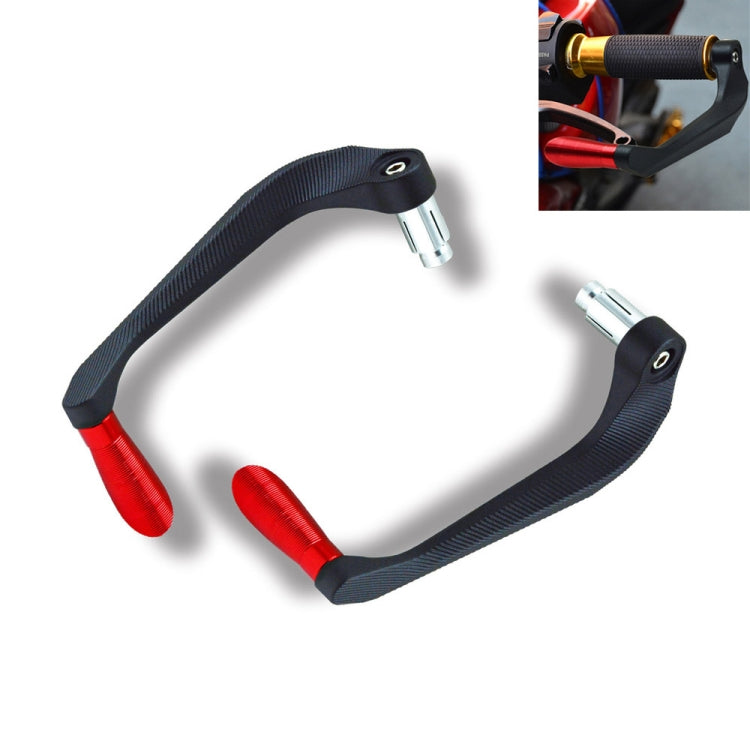 2 PCS Motorcycle Modification Accessories Striped Horn Shape Gear Brake Clutch Handbrake