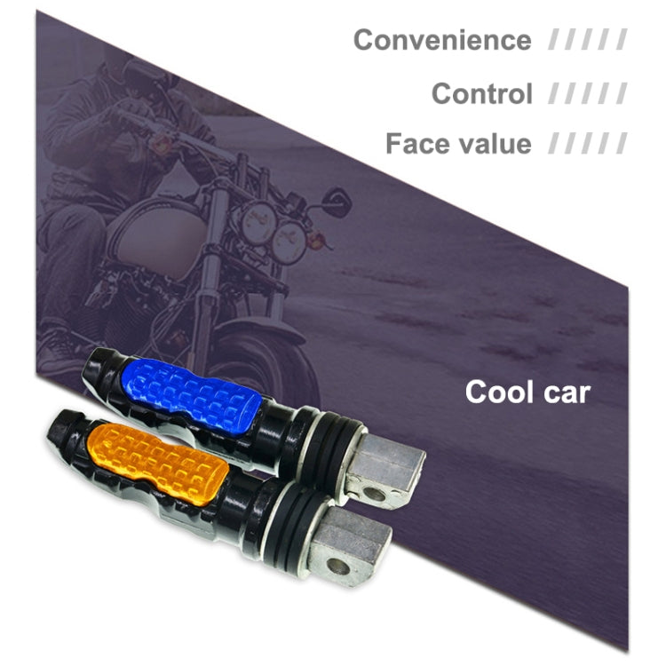 Universal Motor Bike Footpegs Foot Rests Rear Pedals Set Motorcycle Modification Accessories