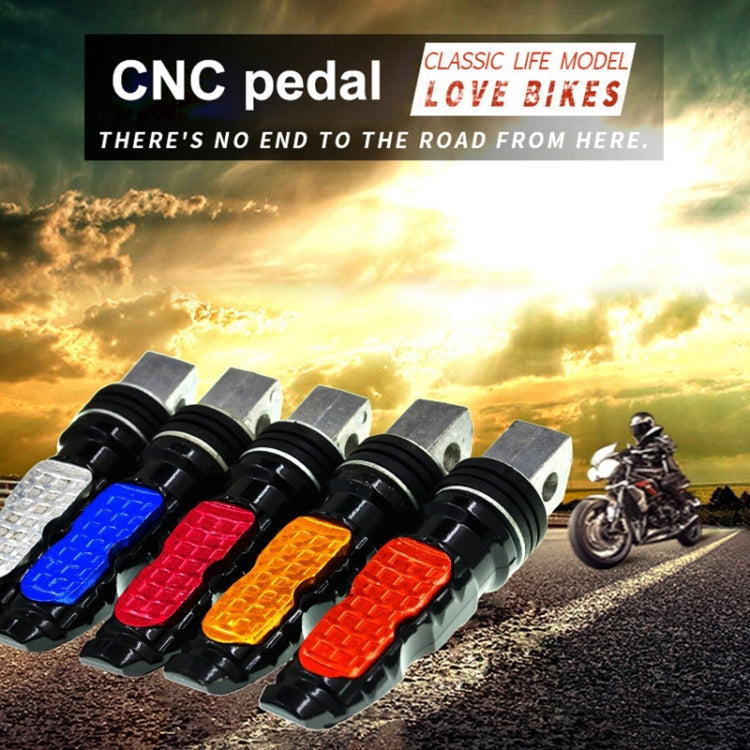 Universal Motor Bike Footpegs Foot Rests Rear Pedals Set Motorcycle Modification Accessories