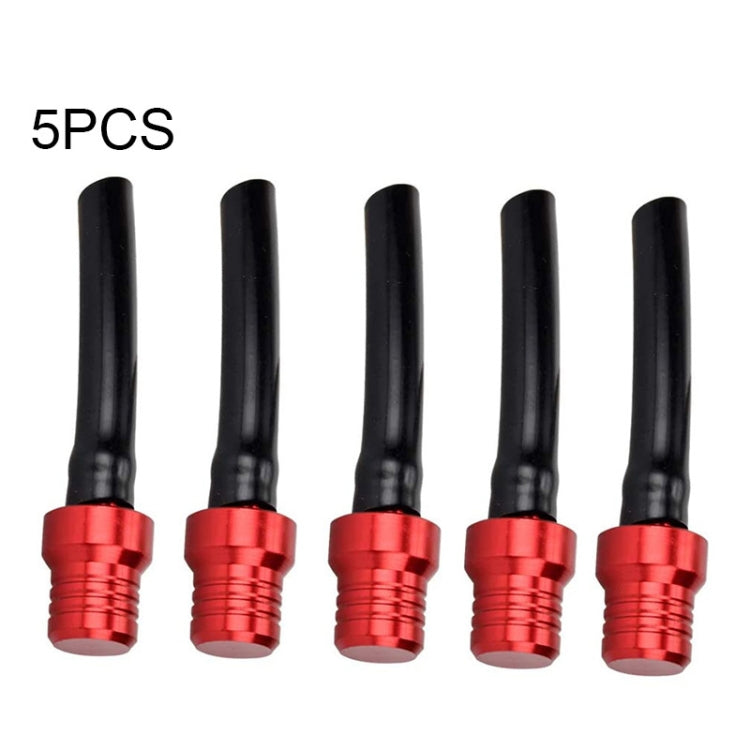 5 PCS Universal Motorcycle Tank Gas Fuel Cap Valve Vent Breather Hose Tube