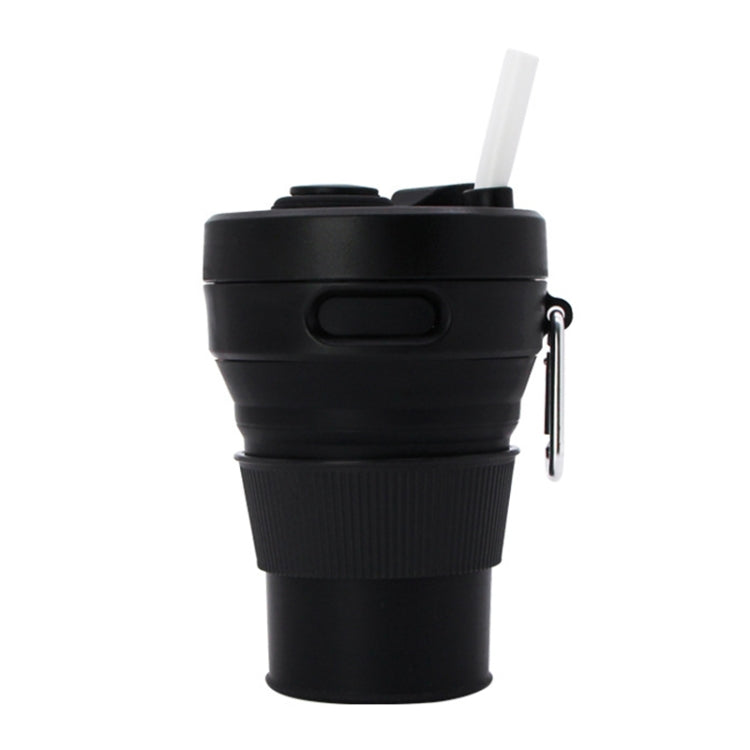 350ML Folding Portable Silicone Telescopic Drinking Coffee Cup Multi-function Silica Cup Travel