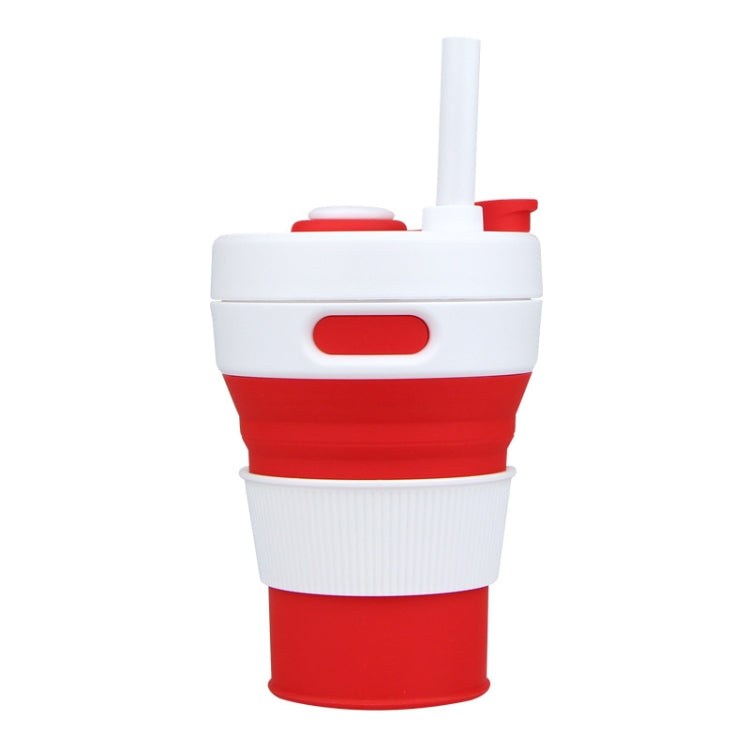 350ML Folding Portable Silicone Telescopic Drinking Coffee Cup Multi-function Silica Cup Travel