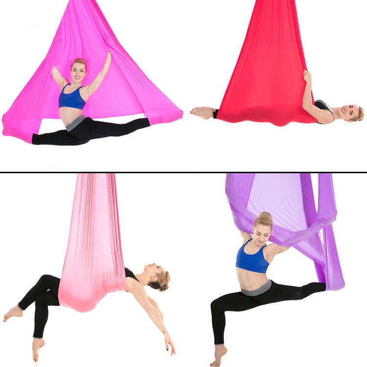 Indoor Anti-gravity Yoga Knot-free Aerial Yoga Hammock with Buckle / Extension Strap, Size: 400x280cm