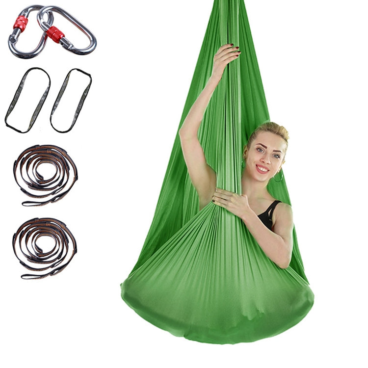 Indoor Anti-gravity Yoga Knot-free Aerial Yoga Hammock with Buckle / Extension Strap, Size: 400x280cm