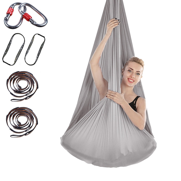 Indoor Anti-gravity Yoga Knot-free Aerial Yoga Hammock with Buckle / Extension Strap, Size: 400x280cm