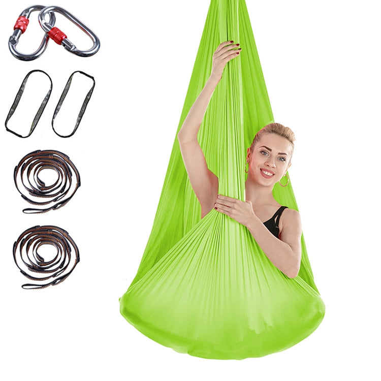 Indoor Anti-gravity Yoga Knot-free Aerial Yoga Hammock with Buckle / Extension Strap, Size: 400x280cm
