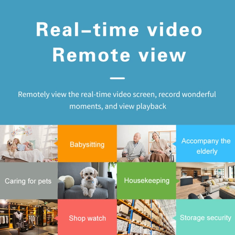 AS02 Home Security Infrared Night Vision Wireless Voice Intercom Small Camera