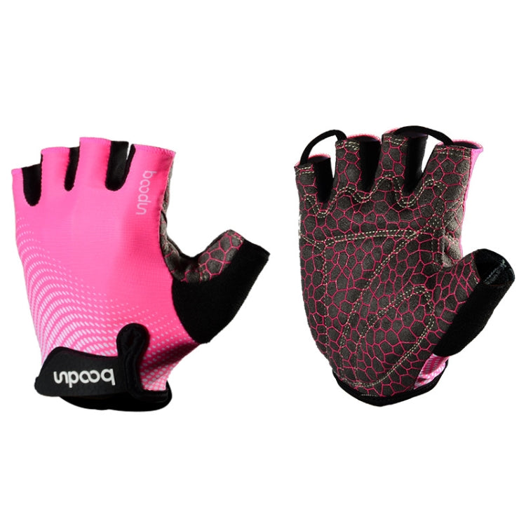 BOODUN 1096 Non-slip Wear-resistant Breathable Fitness Sports Silicone Gloves
