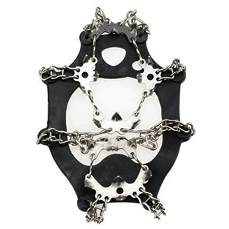 1 Pair 19 Teeth Anti-Slip Ice Gripper Hiking Climbing Chain Shoes Covers
