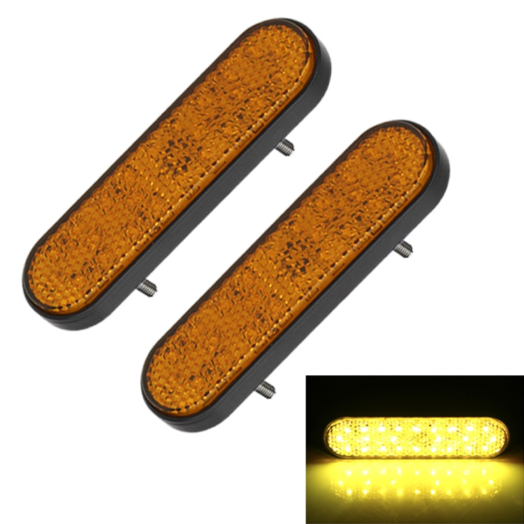 2 PCS 24LED Reflector Brake Light Turn Signal Light