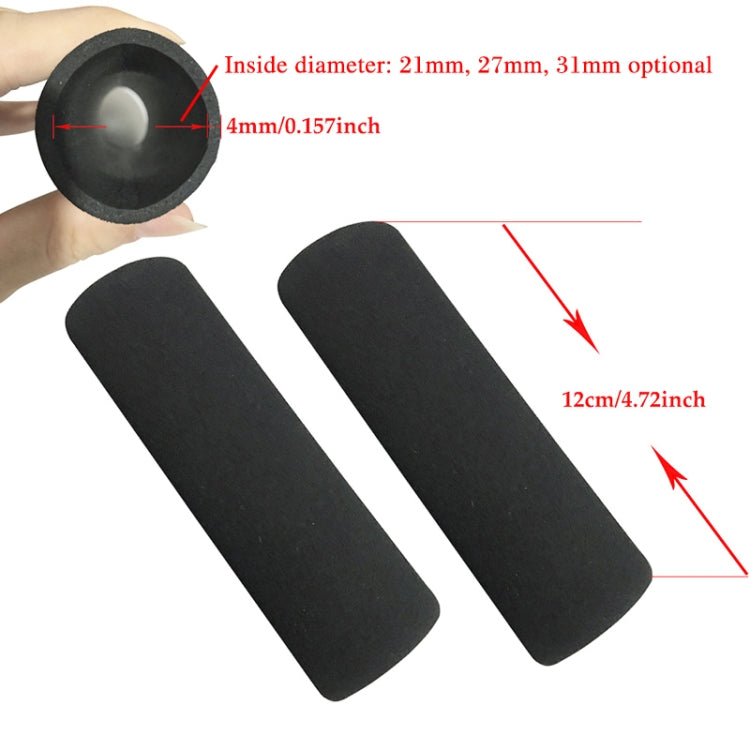 1 Pair Motorcycle Non-slip Sweat-absorbing Waterproof Sponge Handle Cover