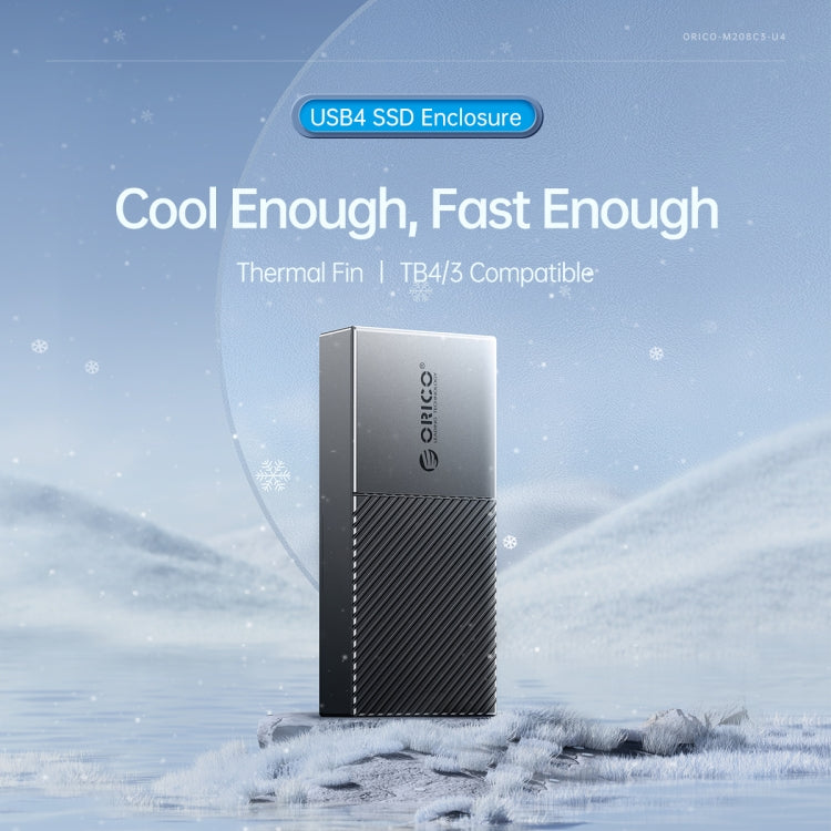ORICO 10Gbps USB3.1 Gen2 Type-C M.2 NVMe SSD Enclosure