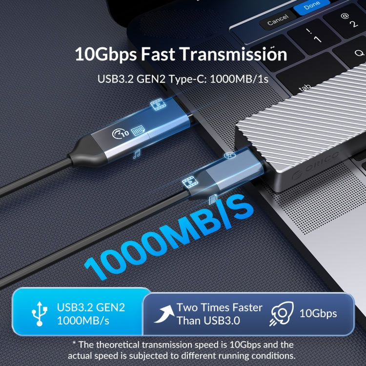 ORICO 10Gbps M.2 NVMe SSD Enclosure