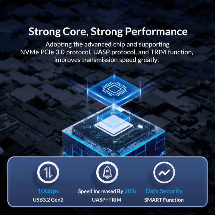 ORICO 20Gbps M.2 NVMESSD Enclosure