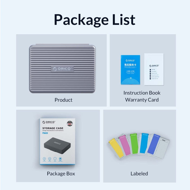 ORICO PHA35 3.5 inch Hard Drive Protection Case