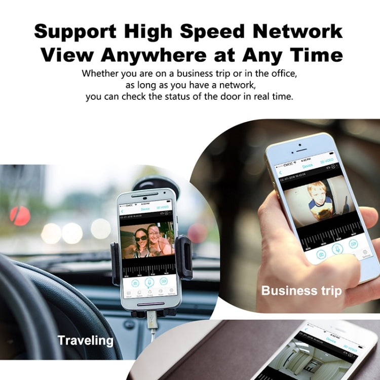 V30S Tuya Smart WIFI Video Doorbell Support Wired POE & Two-way Intercom & Night Vision