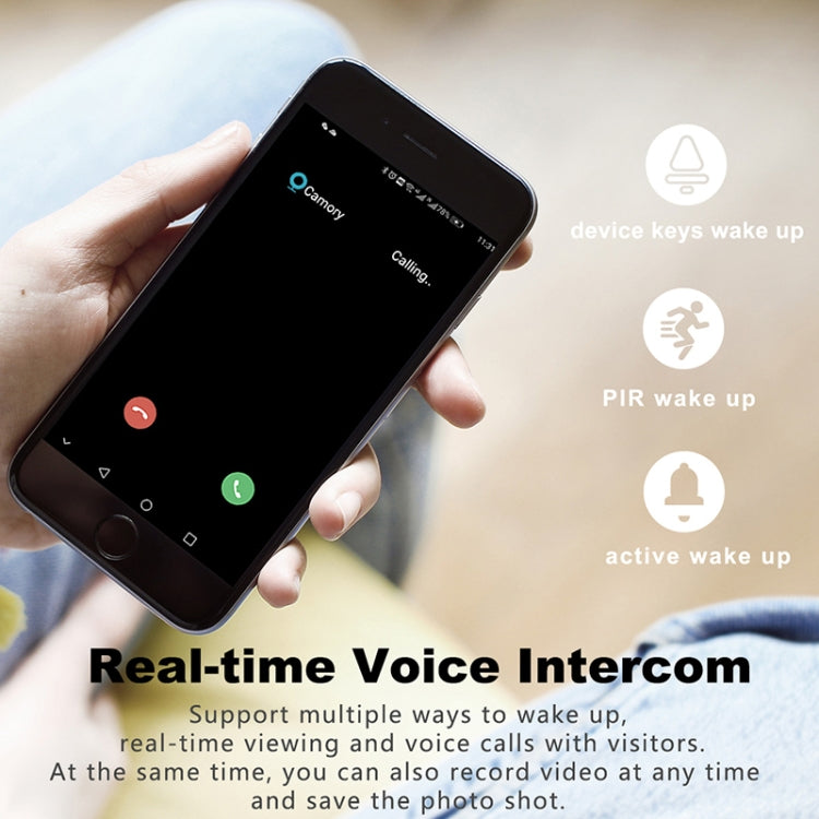 V30S Tuya Smart WIFI Video Doorbell Support Wired POE & Two-way Intercom & Night Vision