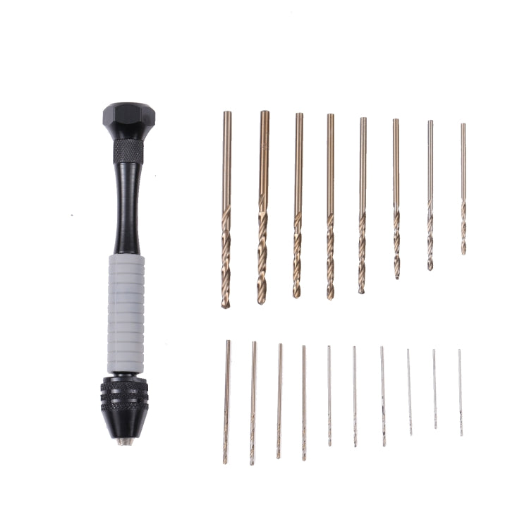 Precision Pin Vise Mini Twist Drill Bits Hand Drill Set