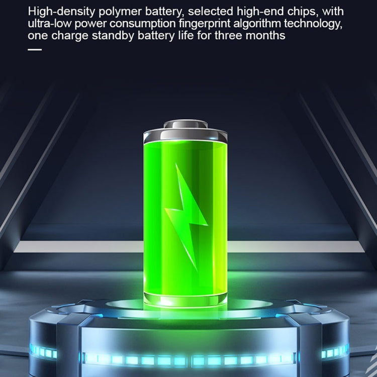 P16 5V Micro USB Charging Semiconductor Fingerprint Sensing TSA Padlock