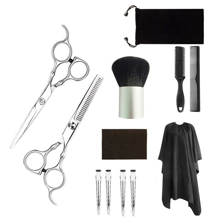 Professional Hair Cutting Thinning Scissor Hairdressing Flat Shear Scissors Kit