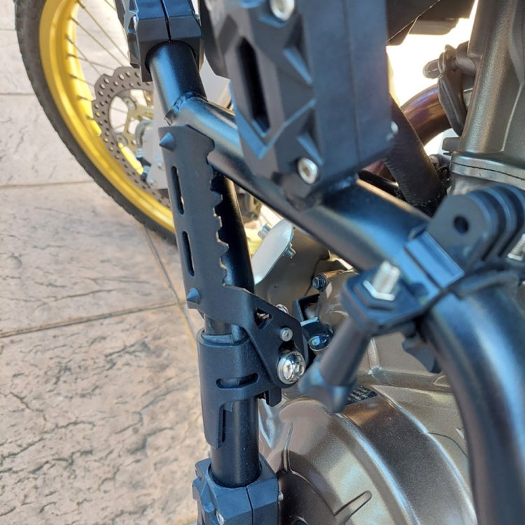 For BMW R1250GS R1200 GS ADV Motorcycle 22-25mm Front Folding Foot Pegs Footrests Clamps
