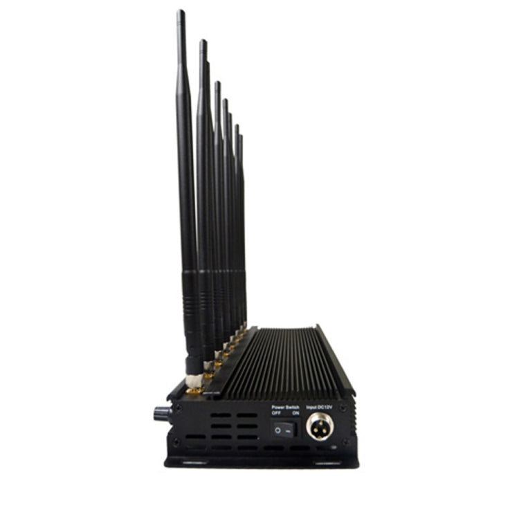 JAX-101C-8 2G 3G 4G WiFi Phone Signal Jammer with 8 Antennas