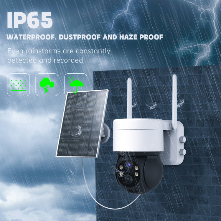 T34 2MP HD IP66 Waterproof Wireless WiFi Solar Camera