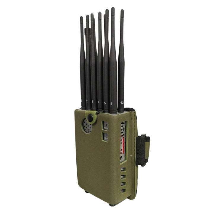 JAX-121A-12B 2G/3G/4G/WIFI/GPS/LOJACK Mobile Signal Jammer with Remote Control