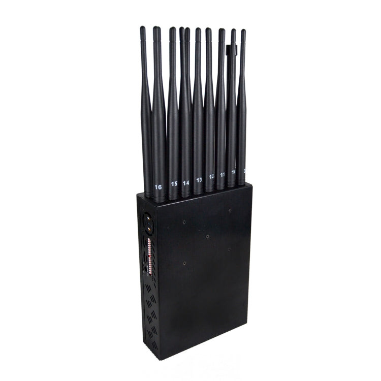 JAX-121A-16 5G/2G/3G/4G/WIFI/GPS/LOJACK 16 Antennas Mobile Signal Jammer